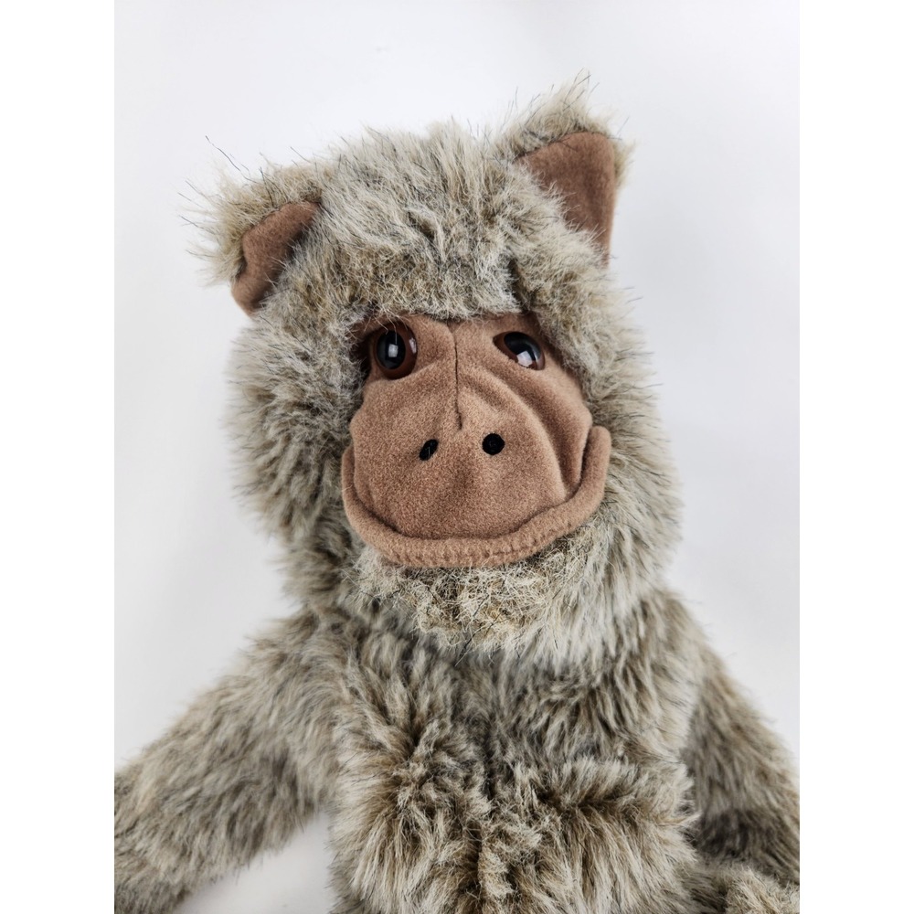 Vintage 1980s Monkey 40" Full Body Wearable Plush Hand PUPPET Country Critters